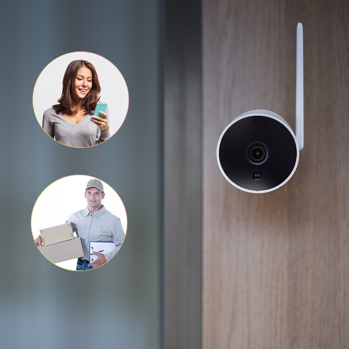 KAMERA ZEWNĘTRZNA Full HD WIFI 3MP TUYA NOUS W7P