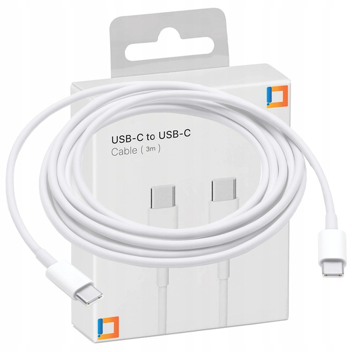 ŁADOWARKA KABEL USB-C SZYBKIE ŁADOWANIE USB TYP C DO IPHONE IPAD MACBOOK 3M
