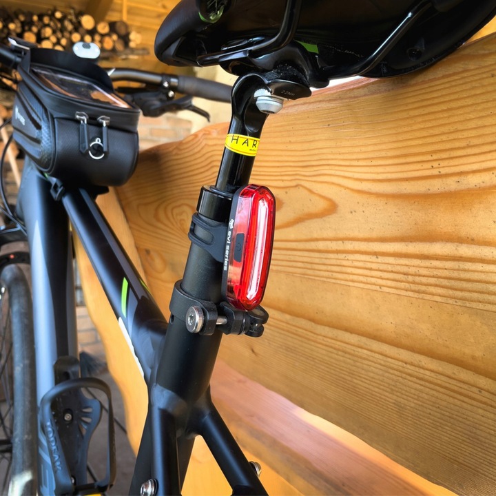 Lampka rowerowa światło TYŁ pod siedzenie iLIGHT PRO REAR 15H - USB-C