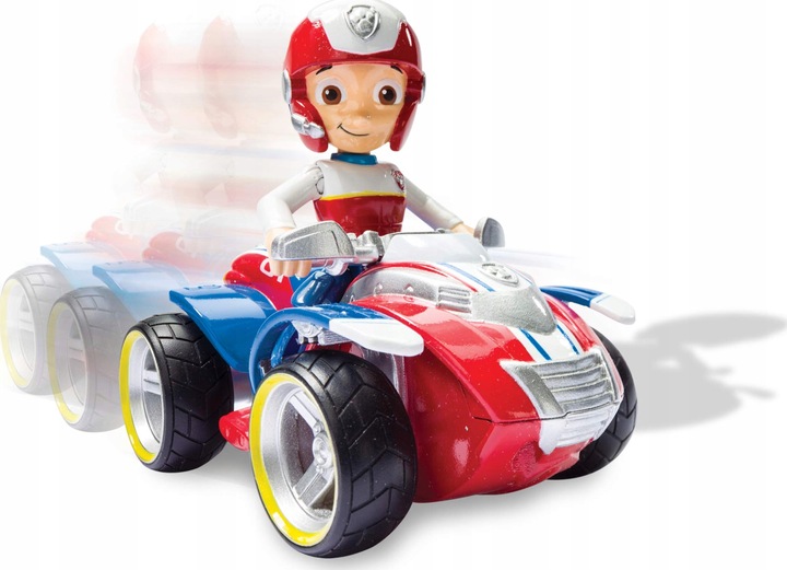 PSI PATROL FIGURKA RYDER + QUAD POJAZD RATUNKOWY