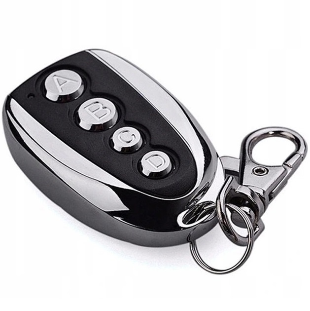 Profesjonalny PILOT SAMOKOPIUJĄCY DO BRAMY ALARMU ROLET 433 mhz