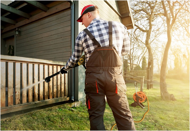 MYJKA CIŚNIENIOWA AKUMULATOROWA BEZPRZEWODOWA IMOUM 4Ah 21V 400W