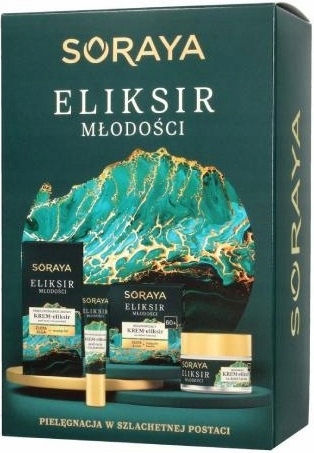 Soraya Eliksir Młodości Zestaw Prezentowy Kosmetyków Krem Twarz + Oko 60+