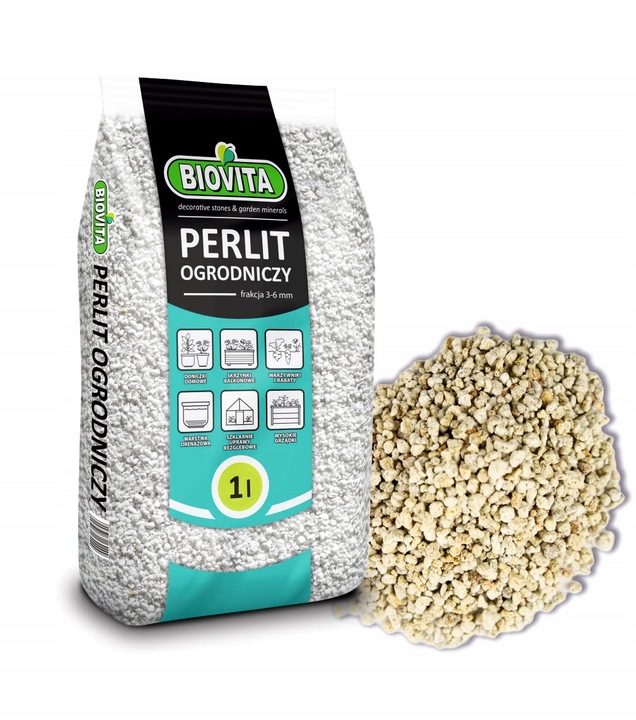 Zestaw do zrobienia podłoża przepuszczalnego, luźnego dla roślin 8L