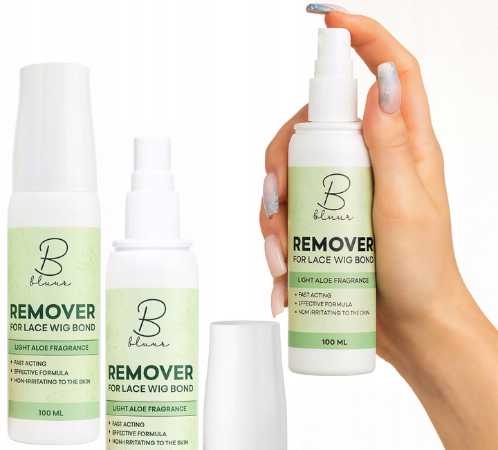 REMOVER płyn do zdejmowania włosów TAPE ON 100ml ALOES Blurr