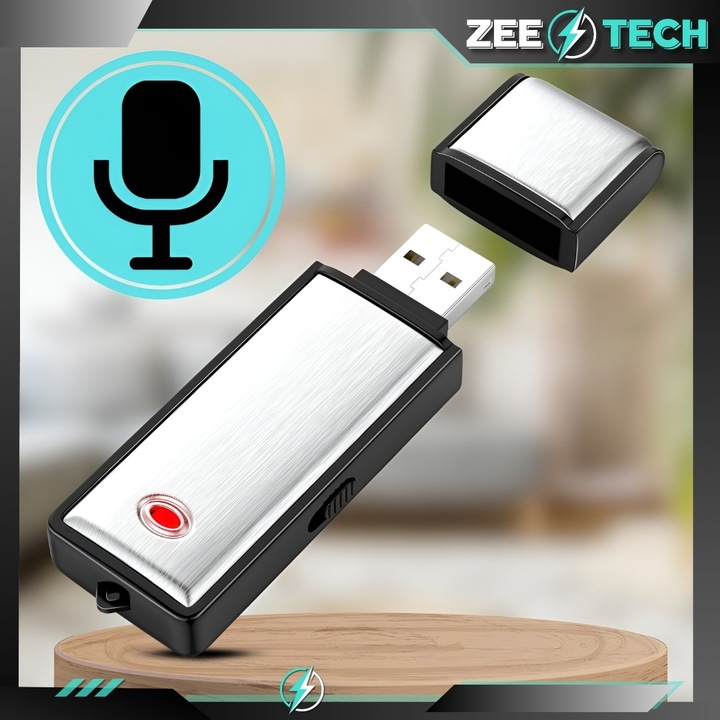 MINI DYKTAFON SZPIEGOWSKI PENDRIVE 16 GB PODSŁUCH PLUSKWA DETEKCJA