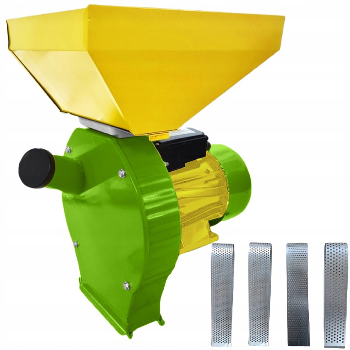 MŁYN DO ZBOŻA / KRUSZARKA 3.9 kW – 4 SITA – DUŻY ZASOBNIK