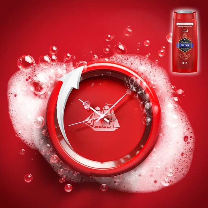 Old Spice Captain Żel pod prysznic 2w1 6x675 ml