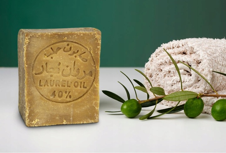 2x ORYGINALNE MYDŁO SYRYJSKIE ALEPPO Z OLIWY I 40% OLEJU LAUROWEGO PAFION