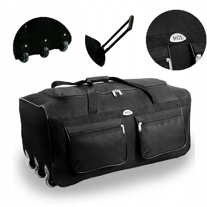 RGL TORBA PODRÓŻNA KÓŁKA WALIZKA mega duża