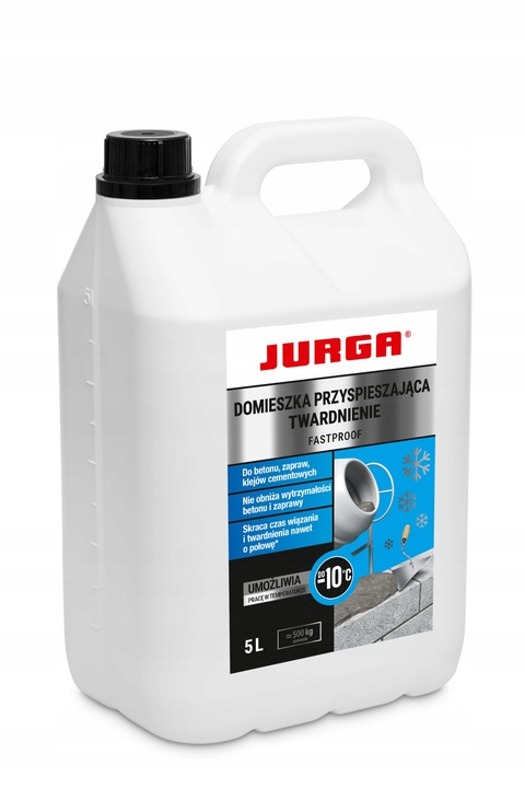 JURGA FASTPROOF 5l do -10 st.C , przyspieszająca twardnienie