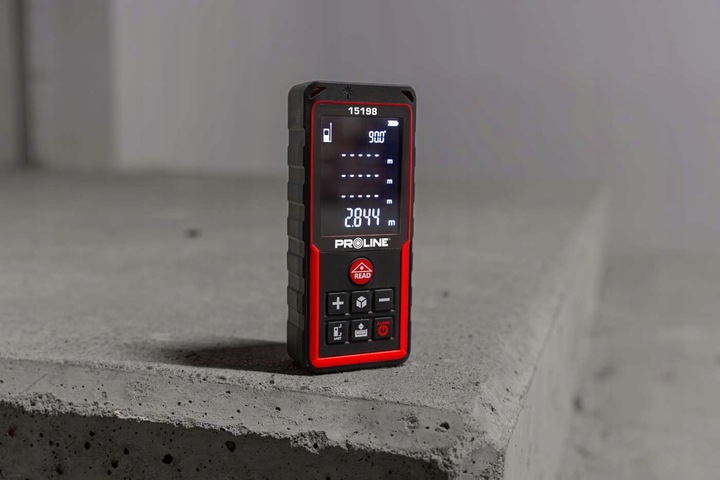 Dalmierz laserowy 70M cyfrowy miernik odległości profesjonalny Proline