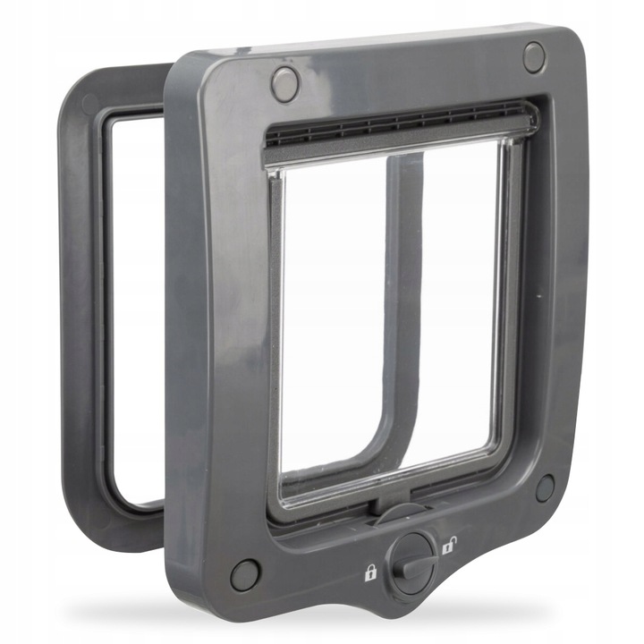 DRZWICZKI DRZWI WAHADŁOWE KLAPOWE DLA PSA KOTA TRIXIE 2-Way 20x22cm