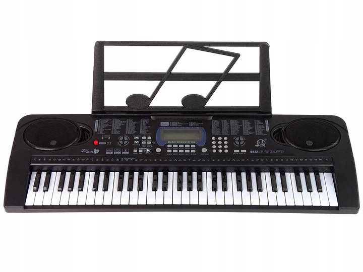 KEYBOARD ORGANY PIANINO DLA DZIECI DO NAUKI 61KL USB FM Bluetooth+ MIKROFON