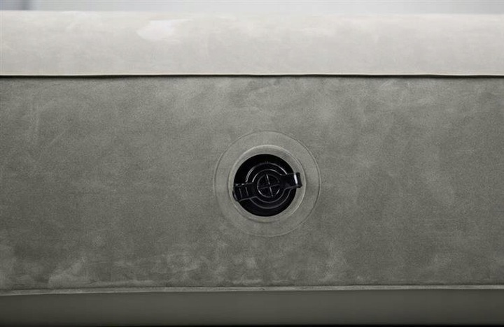 Materac Dmuchany Dwuosobowy Welurowy Łóżko Intex MODEL 2024