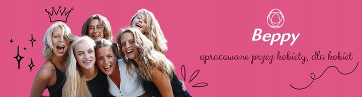 BEPPY Soft+Comfort WET Tampony nawilżane GĄBKA bez sznurka 8 szt.