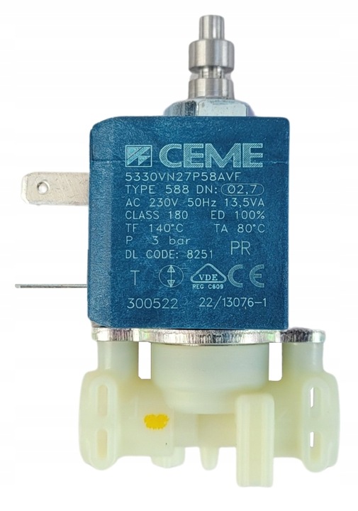 Elektrozawór ekspresu DeLonghi 5213218251 Ceme 5330VN2 7P58AVF TYPE