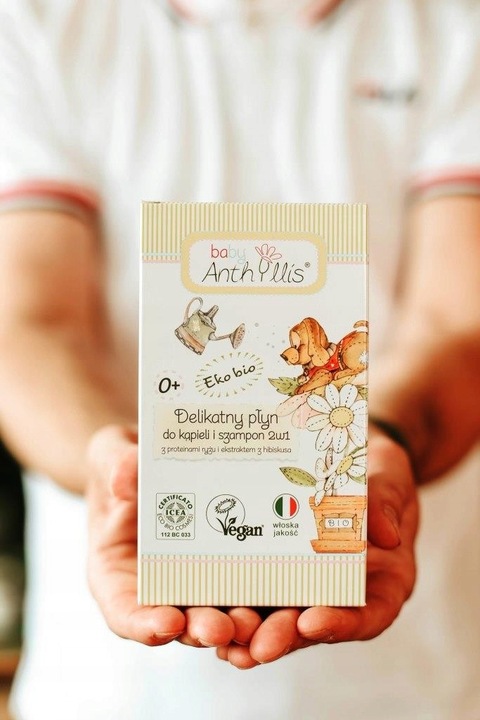 EKO PŁYN DO KĄPIELI I SZAMPON 400ml BABY ANTHYLLIS