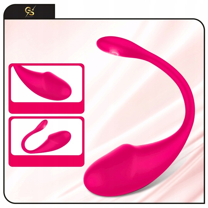 WIBRATOR JAJKO Z APLIKACJĄ ZDALNIE STEROWANY BLUETOOTH TELEFONEM PAR