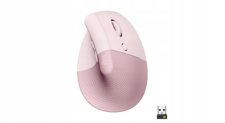 Mysz LOGITECH Lift Różowy