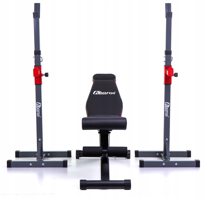 Stojak pod sztangę dwuczęściowy AbarQs 220 kg