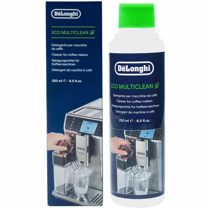 Płyn do czyszczenia obiegu mleka w ekspresie DeLonghi Eco MultiClean
