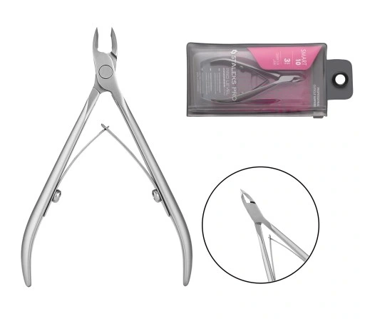 STALEKS CĄŻKI KRÓTKIE DO SKÓREK PAZNOKCI SMART NS-10-3 - ZAGIĘTE 3 mm