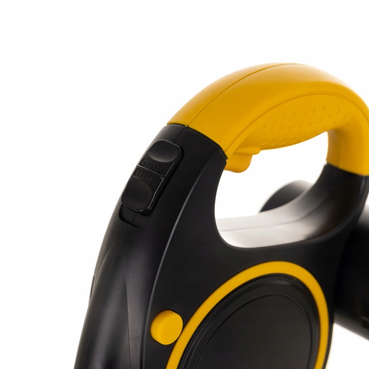 Smycz dla Psa Kota Automatyczna z Latarką Zwijana Pojemnik z Blokadą 5m