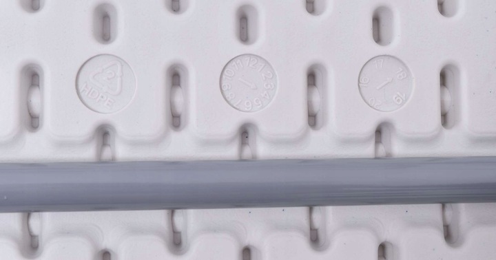 Stół skłądany kateringowy 74 x 180 x 73,5 cm biały