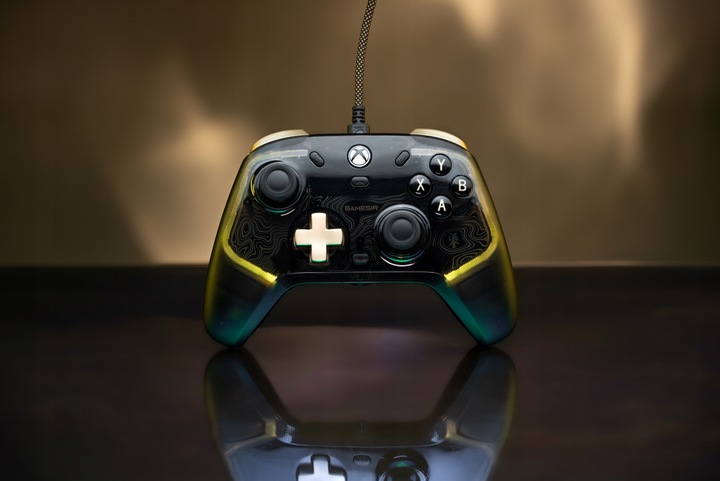 Kontroler Pad przewodowy GameSir K1 Kaleid Flux GamePad LED do Xbox PC