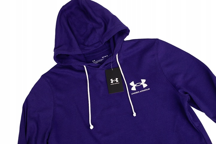 Męska bluza dresowa nierozpinana z kapturem UNDER ARMOUR UA RIVAL TERRY LC