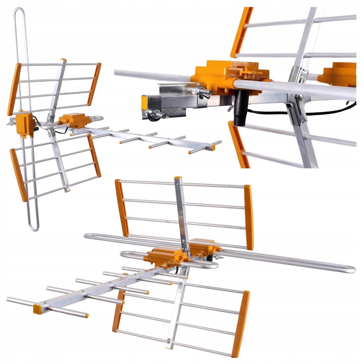 ANTENA ZEWNĘTRZNA DO TELEWIZJI NAZIEMNEJ KIERUNKOWA AX GALAXY COMBO