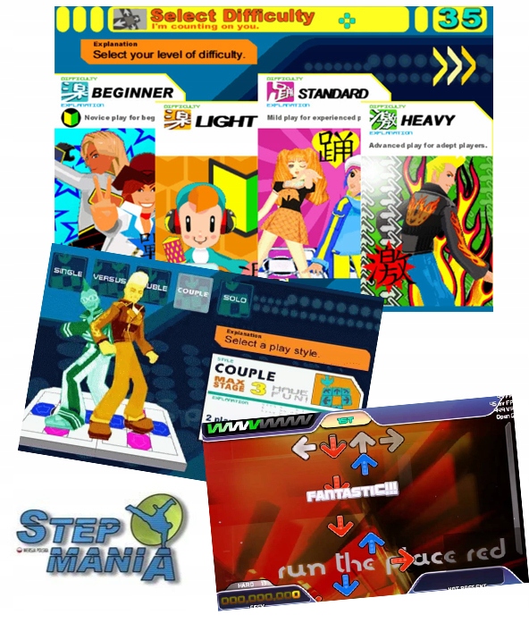 MATA DO TAŃCA DLA DZIECI DO TAŃCZENIA KOMPUTER GRA USB STEPMANIA