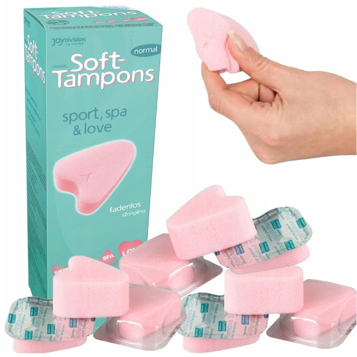 Soft-Tampons normal (box of 10)