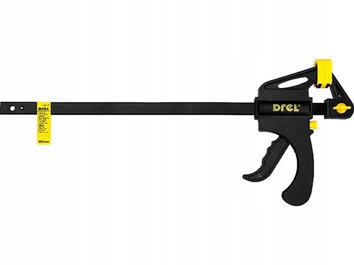 ŚCISK STOLARSKI SZYBKOZACISKOWY JEDNORĘCZNY AUTOMATYCZNY 300mm 2szt.