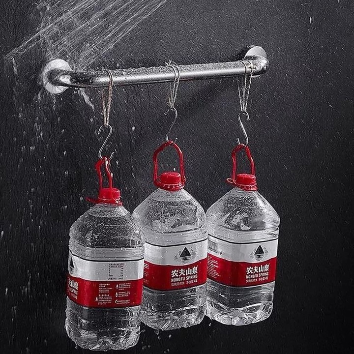 PORĘCZ UCHWYT ŁAZIENKOWY PROSTY DO WANNY DRZWI x2 CHROM POD PRYSZNIC 30CM