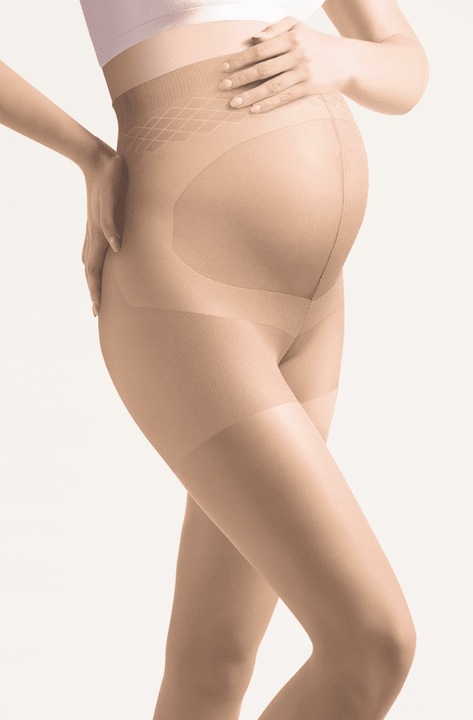 Rajstopy ciążowe Mamma 20 den gładkie Melisa 5-XL