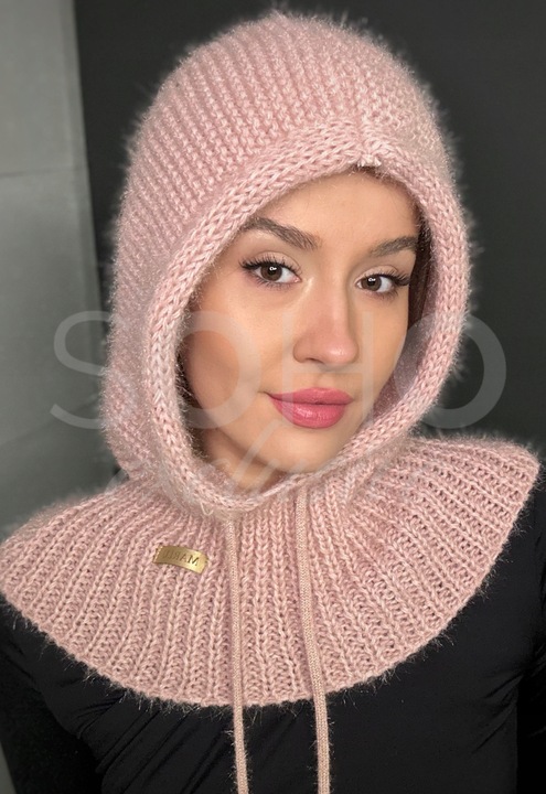 BALACLAVA CZAPKA KAPTUR KOMINIARKA GOLF UNISEKS MIĘKKI CIEPŁY MODNY K