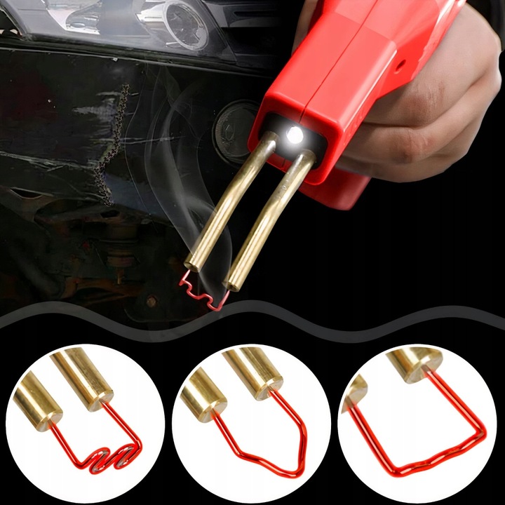 Zestaw Spawarka do Plastiku Zgrzewarka Zszywarka Lutownica do Tworzywa