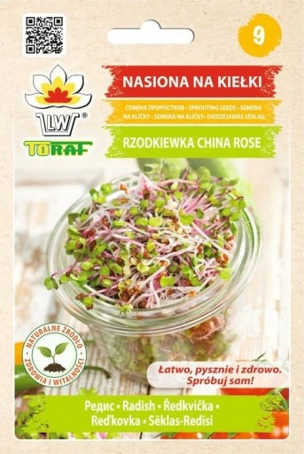 ZESTAW NASIONA NA KIEŁKI MIX ODMIAN ŁATWA UPRAWA MICROGREENS 21 SZT. GRATIS