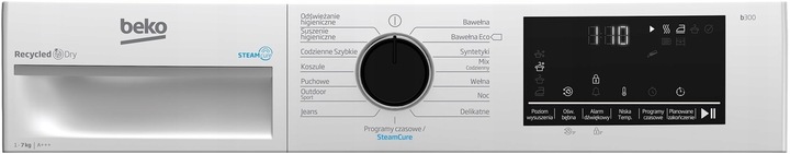 Suszarka Beko B3T67249WPB OptiSense 7 kg 15 programów Slim