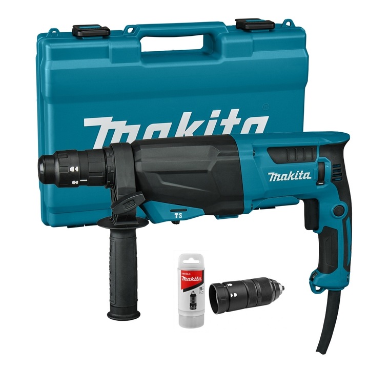 MAKITA Młotowiertarka wiertarka SDS+ 3,0J 800W HR2670FT + dodatkowy