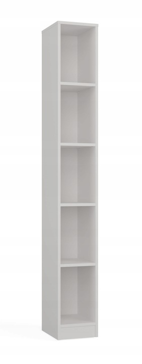 REGAŁ R25 BIUROWY 25CM PÓŁKA SZAFKA KSIĄŻKI SEGREGATORY BIAŁY POKÓJ