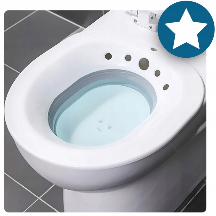 Bidet sanitarny do higieny intymnej nakładka toaletowa na sedes z