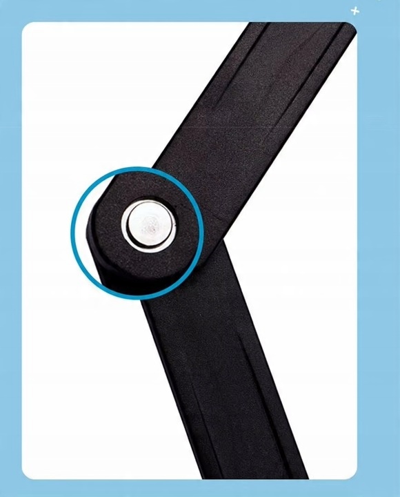 Blokada rowerowa składana PAKKO z uchwytem i 2 kluczami 85cm (E011)