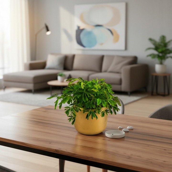 Mimosa Pudica MiMOZA wstydliwa roślinka rozmiar S Bardzo delikatna