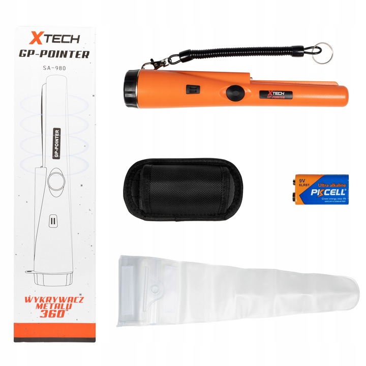 WYKRYWACZ METALU GP-POINTER PRO-POINTER POMARAŃCZ
