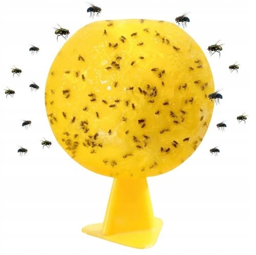 ŻÓŁTY LEP PUŁAPKA KLEJOWA NA MUSZKI MSZYCE ZIEMIÓRKI OWOCÓWKI OWADU