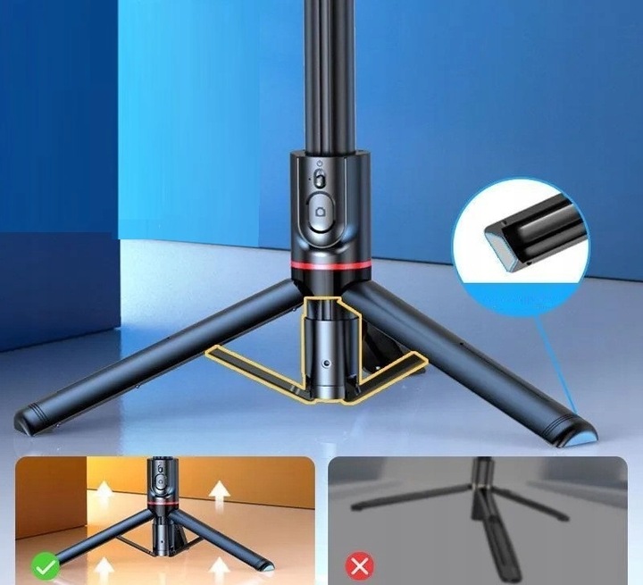 FEEGAR KIJEK SELFIE STICK TRIPOD BLUETOOTH STATYW PREZENT