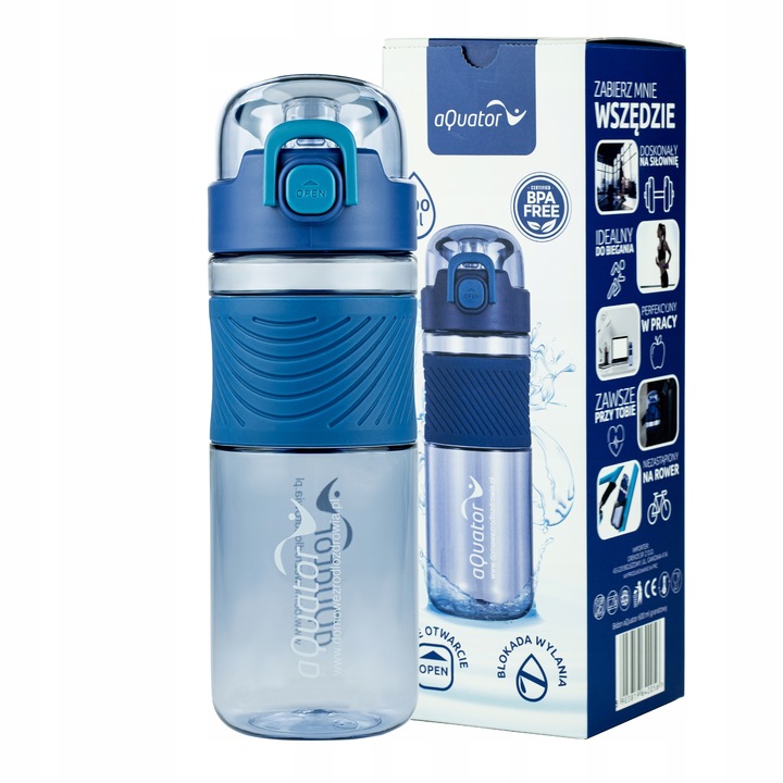 Butelka na wodę bidon Aquator 600 ml tritan BPA FREE